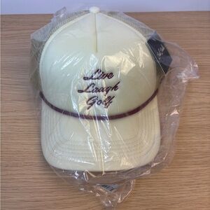 Bad‎ Birdies “ Live Laugh Golf “Cap NWT